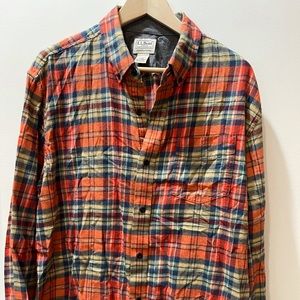 LL Bean Cozy Flannel Large
